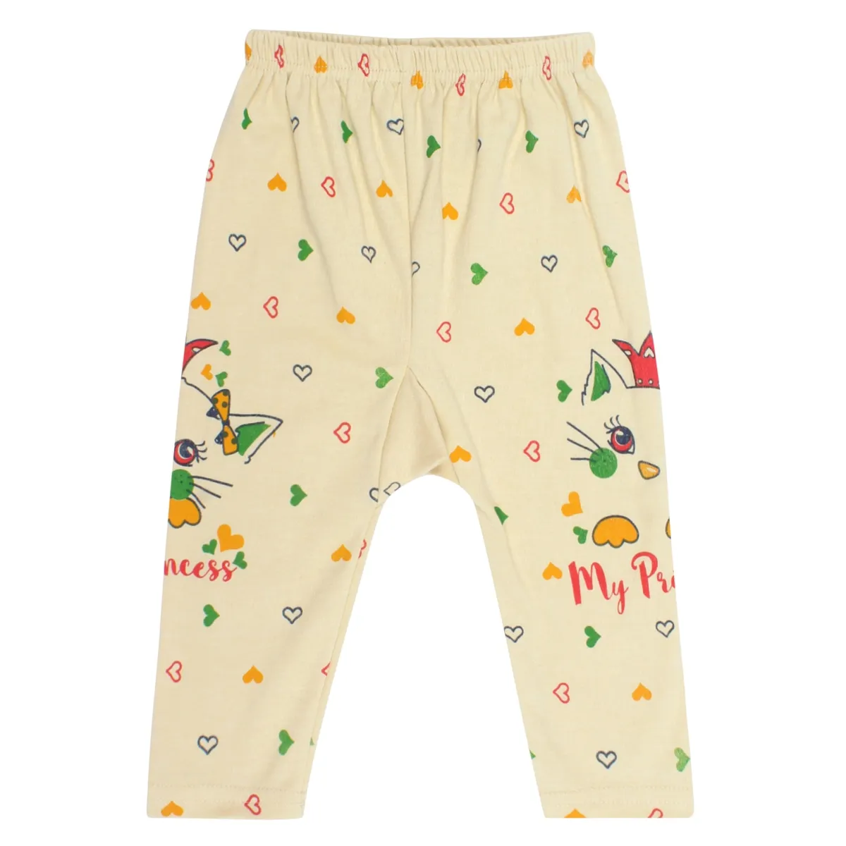 Cartoon Print Kids Cotton Pajama Pants Design 2 - AR Hosiery Wholesale