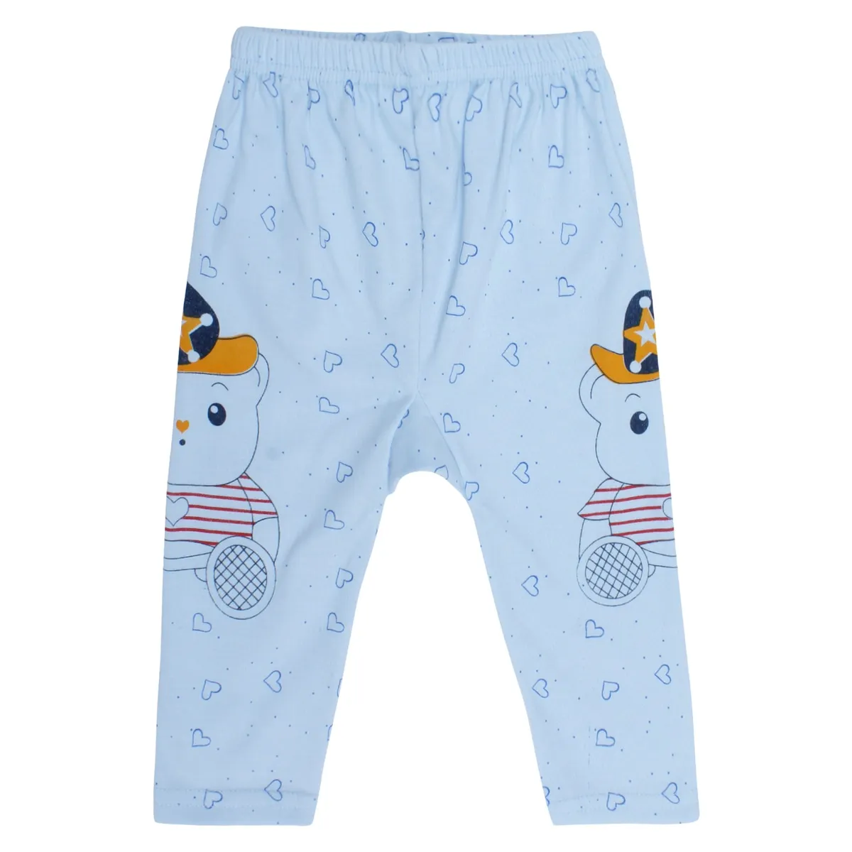 Cartoon Print Kids Cotton Pajama Pants Design 5 - AR Hosiery Wholesale