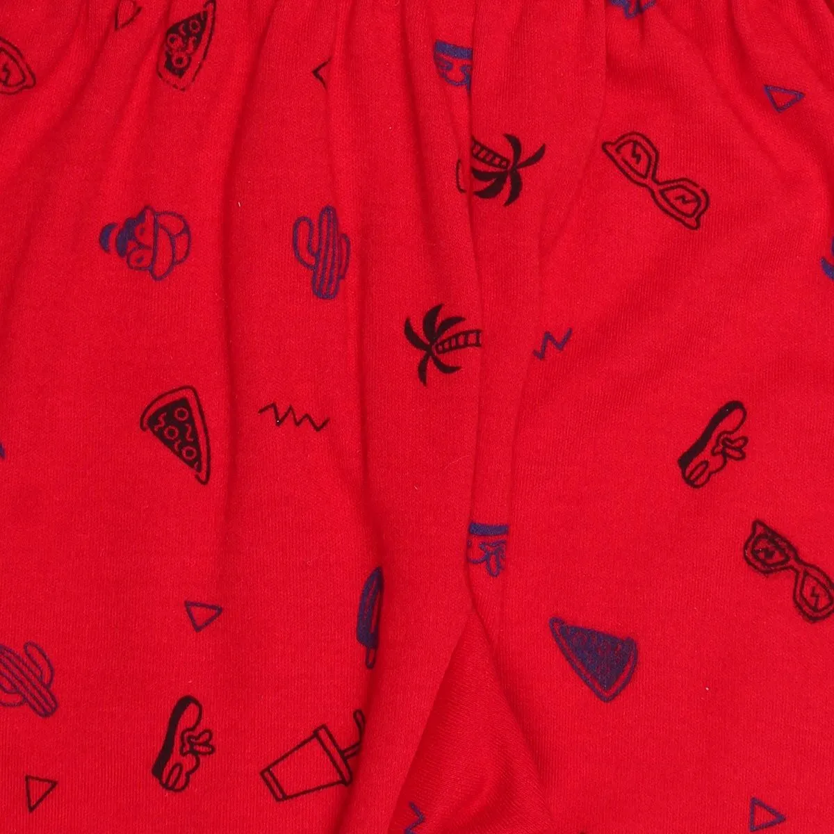Dark Bulbul Printed Kids Cotton Pajama Pants Design 3 - AR Hosiery Wholesale