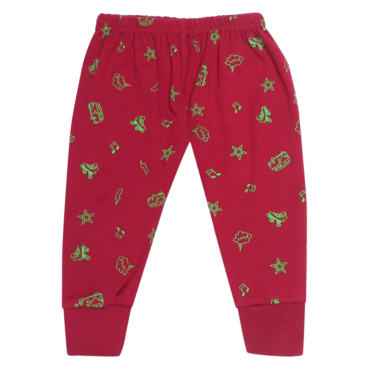 Dark Bulbul Printed Kids Cotton Pajama Pants Design 6 - AR Hosiery Wholesale