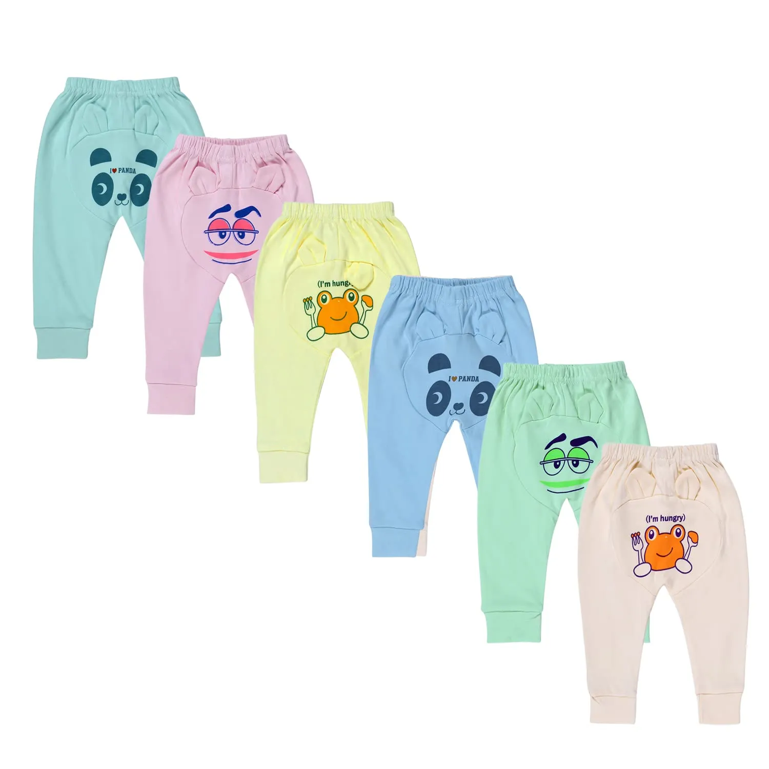 Face Print Kids Cotton Pajama Pants Design 1 - AR Hosiery Wholesale