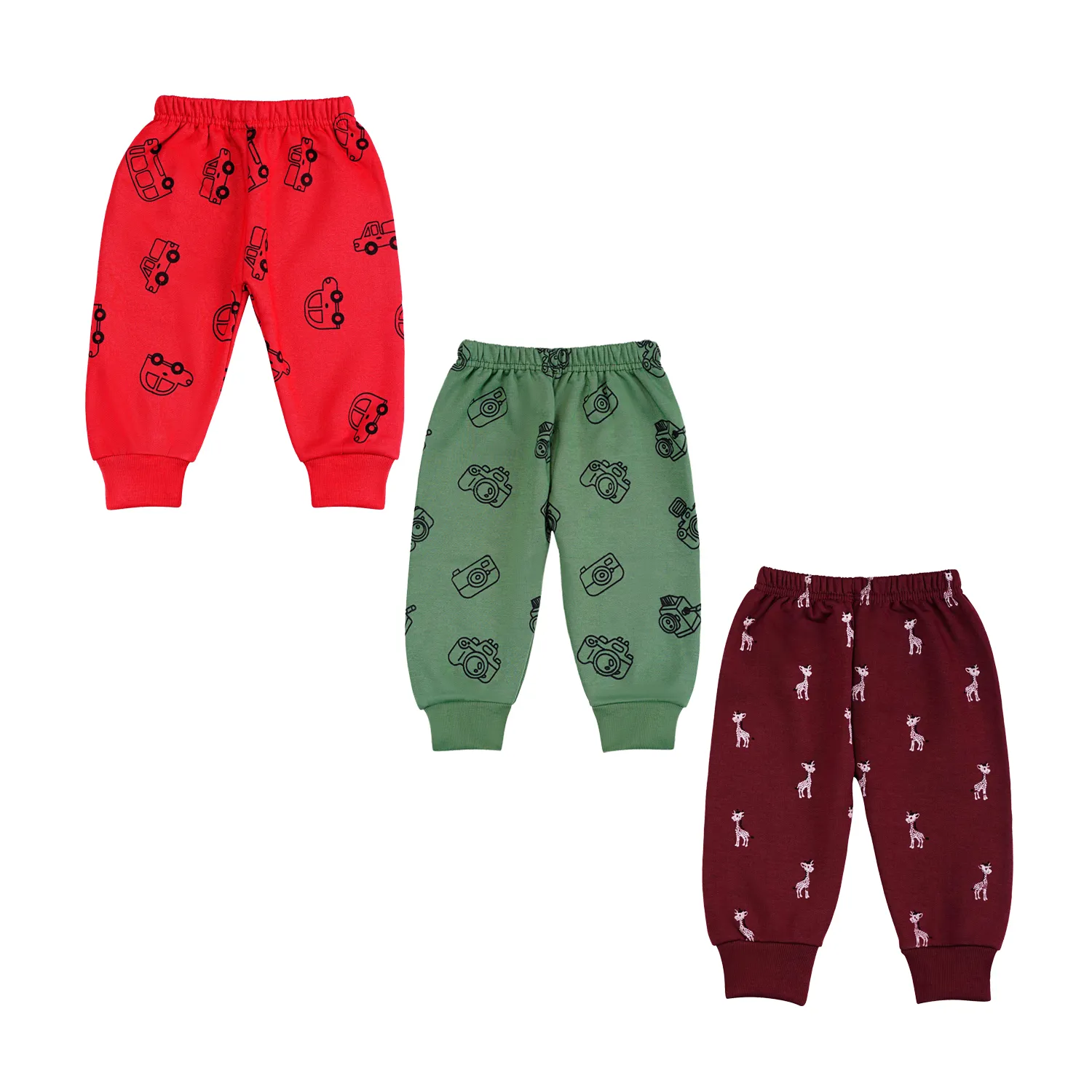 AR Hosiery Fleece Pajamas Pack of 3 Wholesale - 1