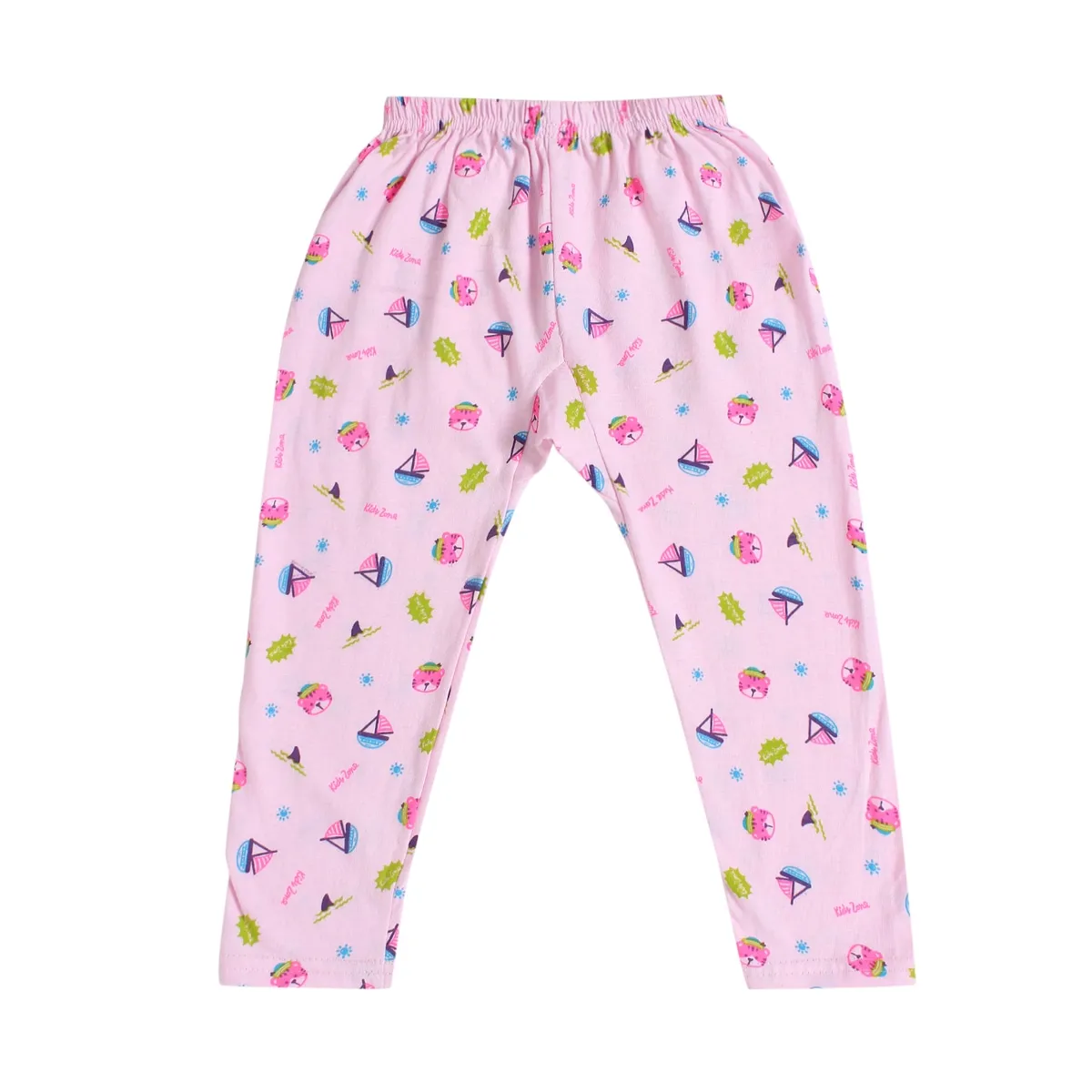 Mehak Printed Kids Cotton Pajama Pants Design 1 - AR Hosiery Wholesale