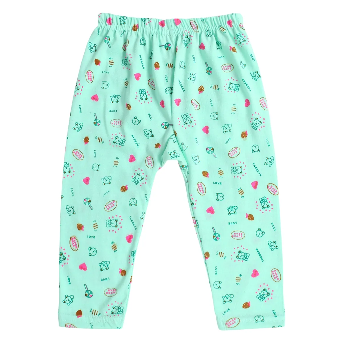 Priya Printed Kids Cotton Pajama Pants Design 3 - AR Hosiery Wholesale