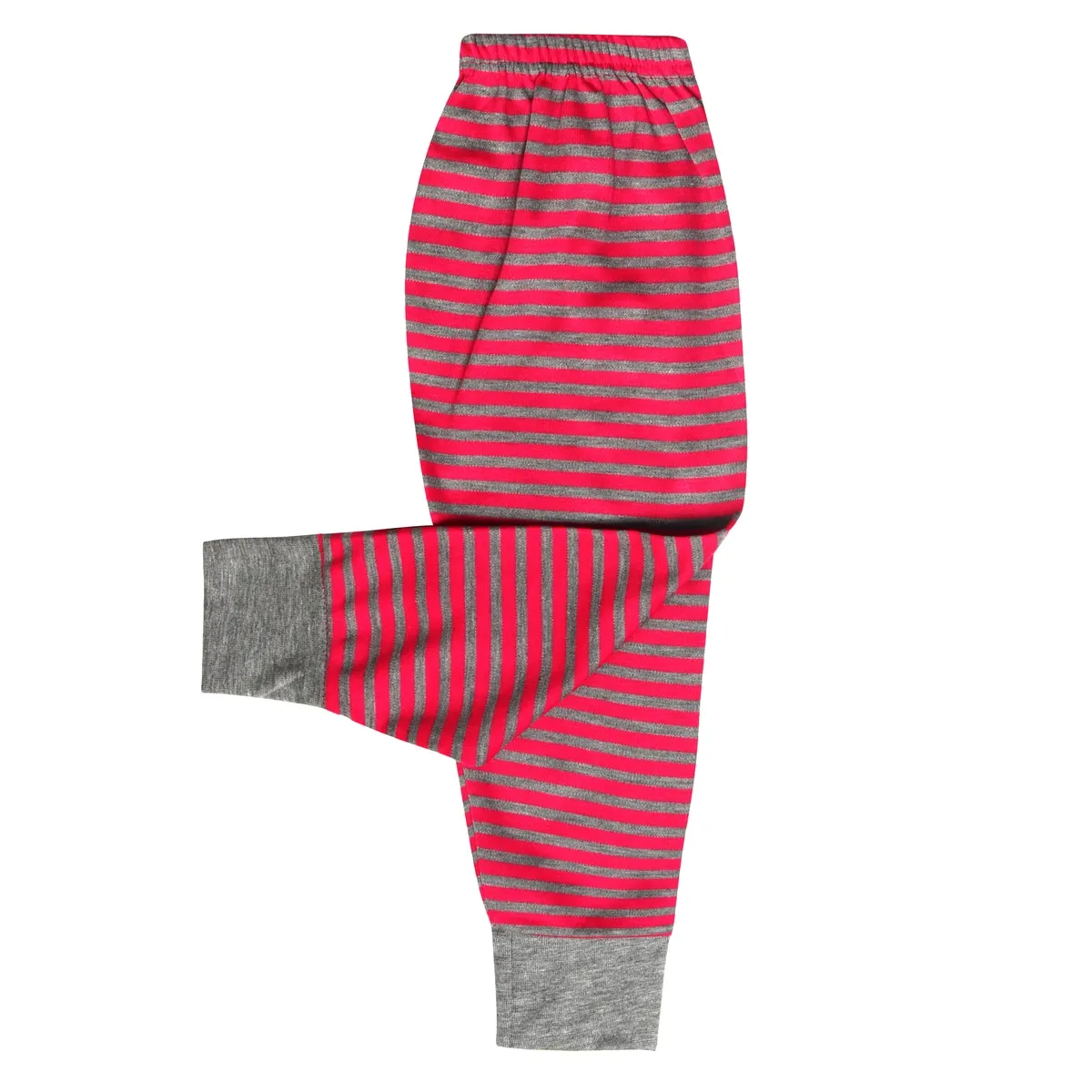 Striped Print Kids Cotton Pajama Pants Design 4 - AR Hosiery Wholesale